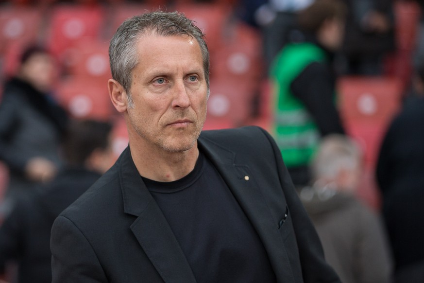 Zuerich, 20.05.2015, Fussball Super League - Grasshopper Club Zuerich - FC Sion, GC-Praesident Stephan Anliker. (Dominik Baur/EQ Images)