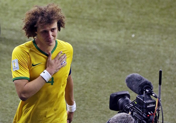 David Luiz entschuldigt sich bei den brasilianischen Fans.