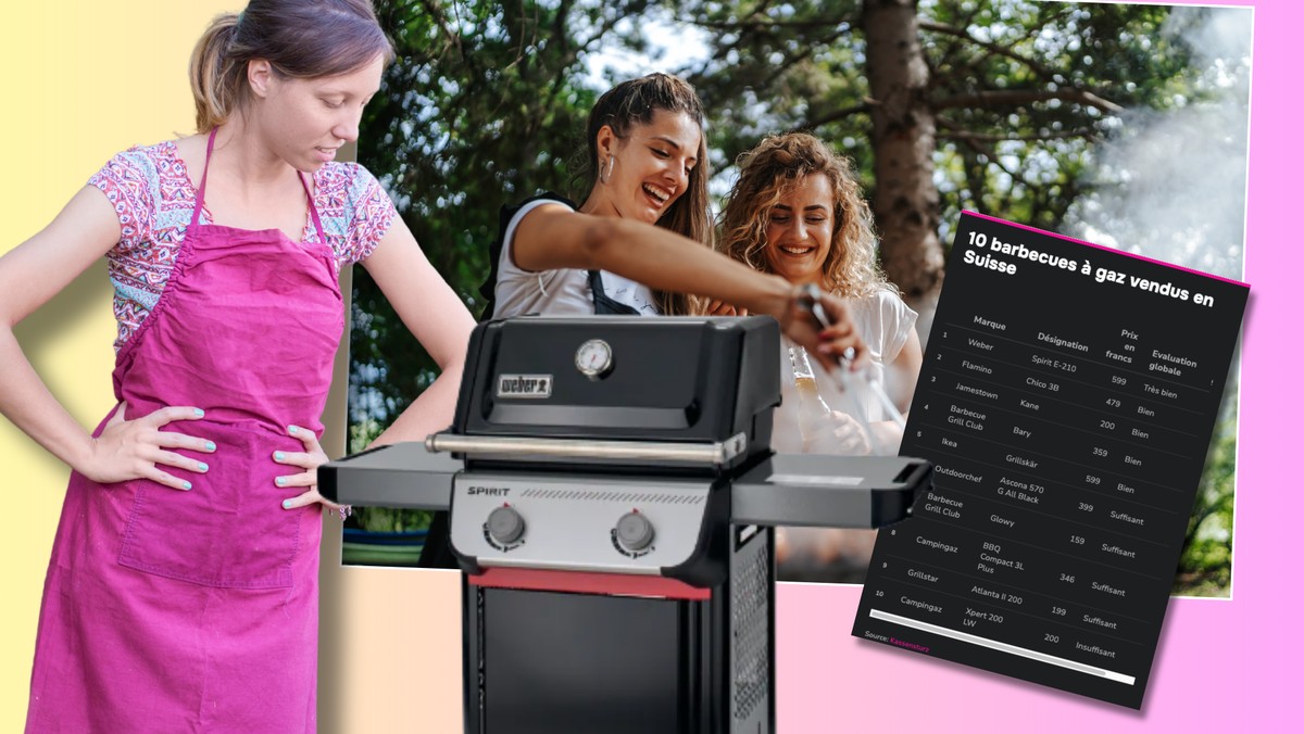 barbecues à gaz vendus en suisse