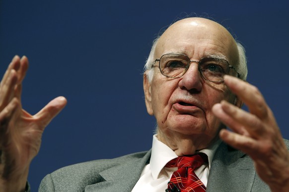 Ex-Fed-Präsident Paul Volcker.