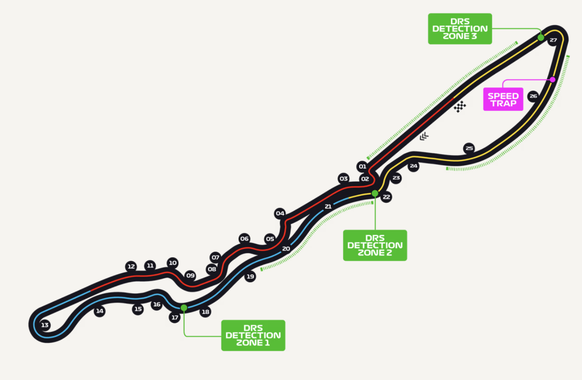 Formel-1-Strecke in Saudi-Arabien