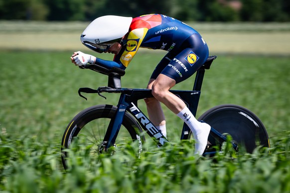 MARKUS Riejanne: Tour de Suisse - Women 2026 - 4. Stage MARKUS Riejanne NED LIDL - TREK Querformat - quer - horizontal - Landscape - Event/Veranstaltung: Tour de Suisse - 4. Stage - Elite Women - Cate ...