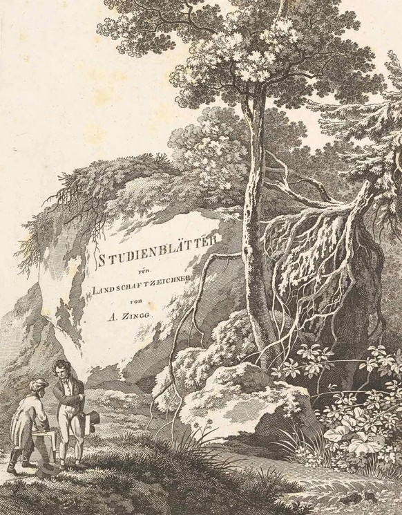 Die Studienblätter von Adrian Zingg halfen seinen Schülern, realistischer zu zeichnen.
https://commons.wikimedia.org/wiki/File:Studienbl%C3%A4tter_f%C3%BCr_Landschaftzeichner_MET_DP820695.jpg