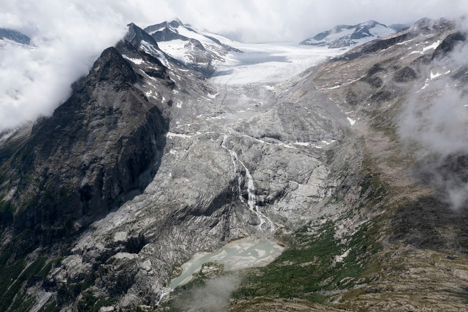 Record melt for Italy’s largest glacier, Adamello
