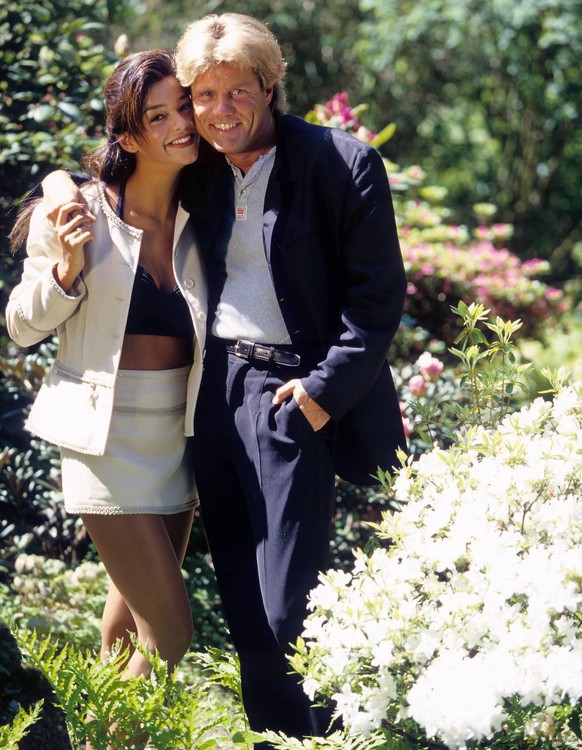 1996 Dieter Bohlen mit Verona Feldbusch