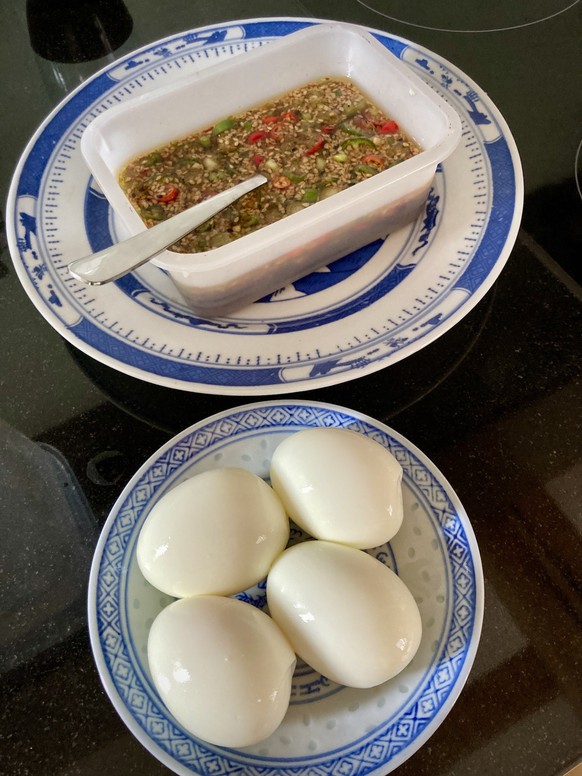 Mayak eggs drug eggs drogen eier koreanisch tiktok essen food kochen