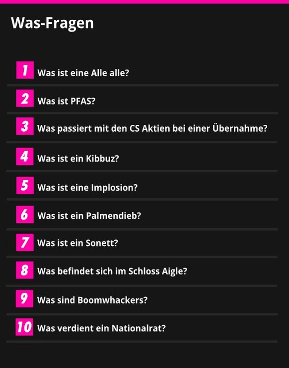 Google Year in Search 2023: Danach hat die Schweiz dieses Jahr gegoogelt.