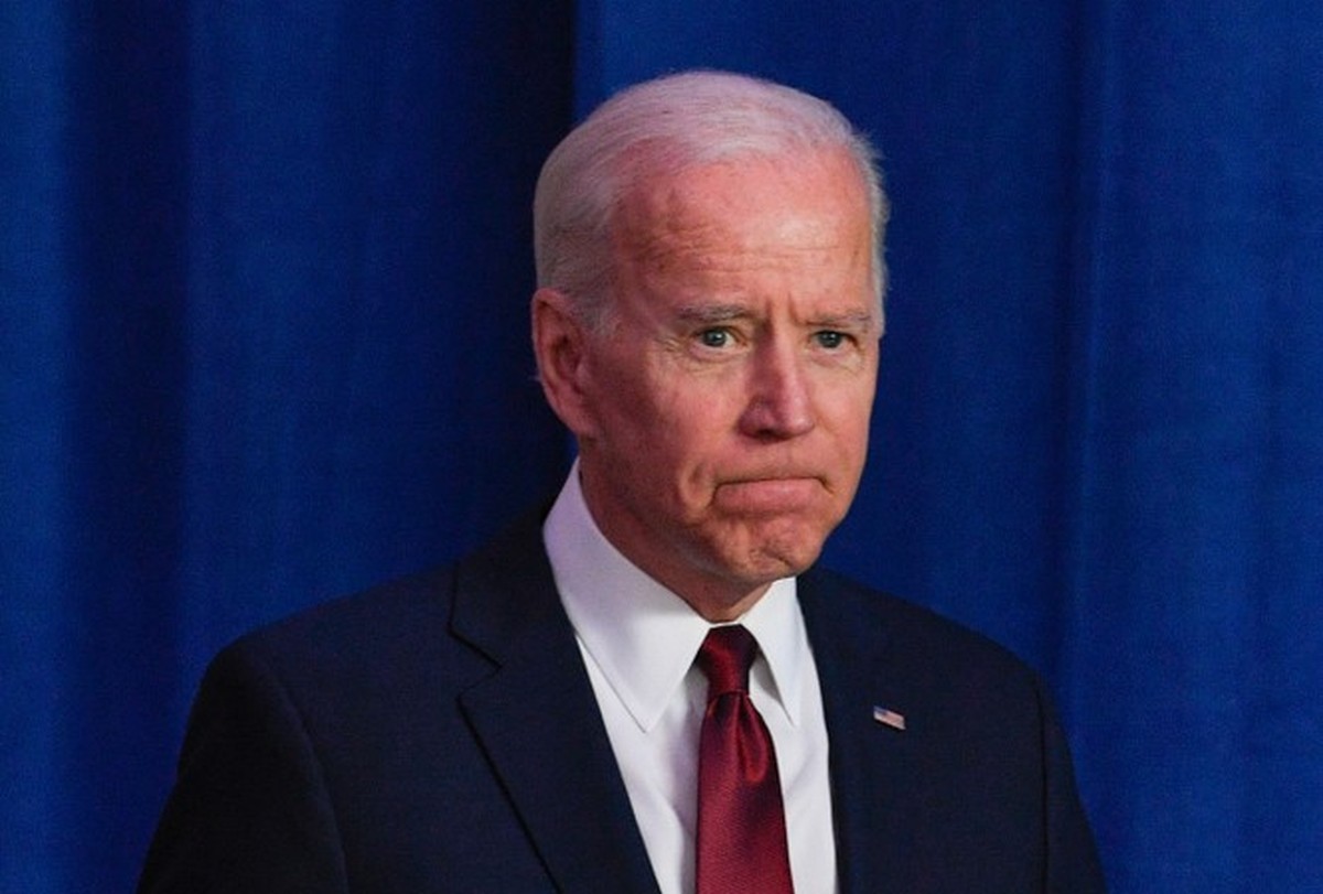 Joe Biden prononce une allocution sur les récentes actions de l'administration Trump en Irak à Chelsea Piers le 07 janvier 2020 à New York.