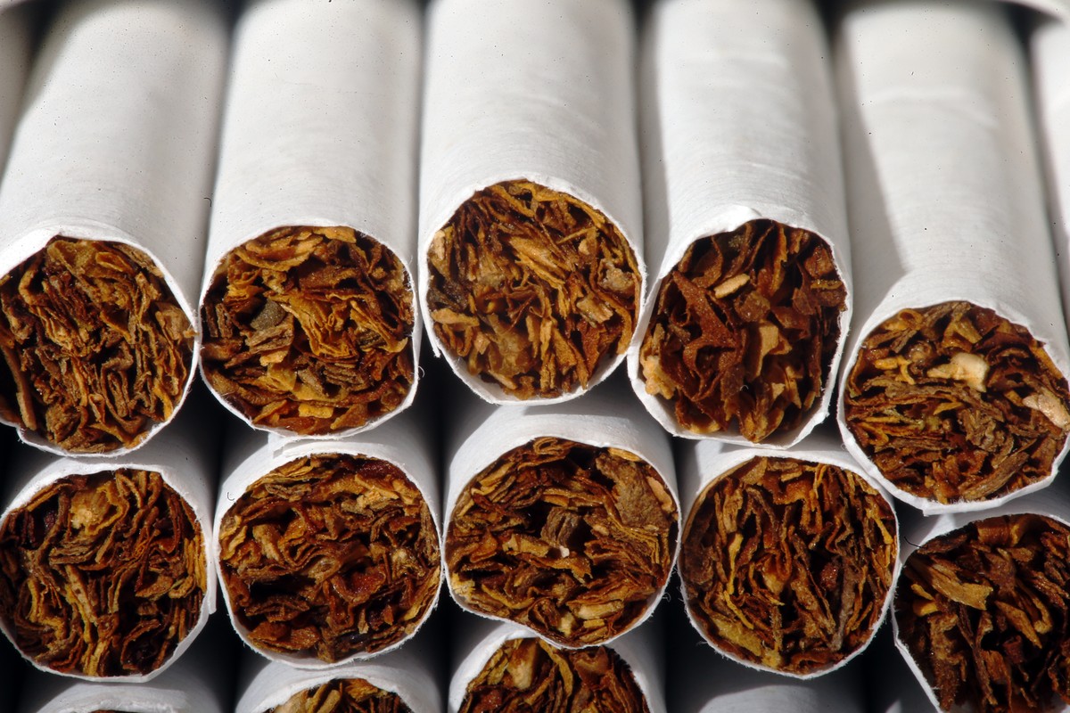 This Tuesday, July 15, 2014 photo shows the tobacco in cigarettes in Philadelphia. A study ties a host of new diseases to smoking, and says an additional 60,000 to 120,000 deaths each year in the Unit ...
