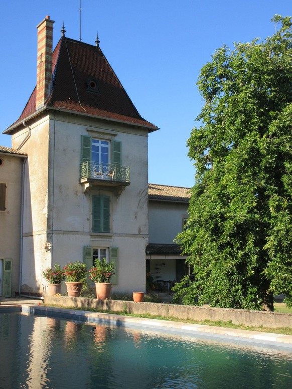 Ein Schloss-Pool ohne Chlor.