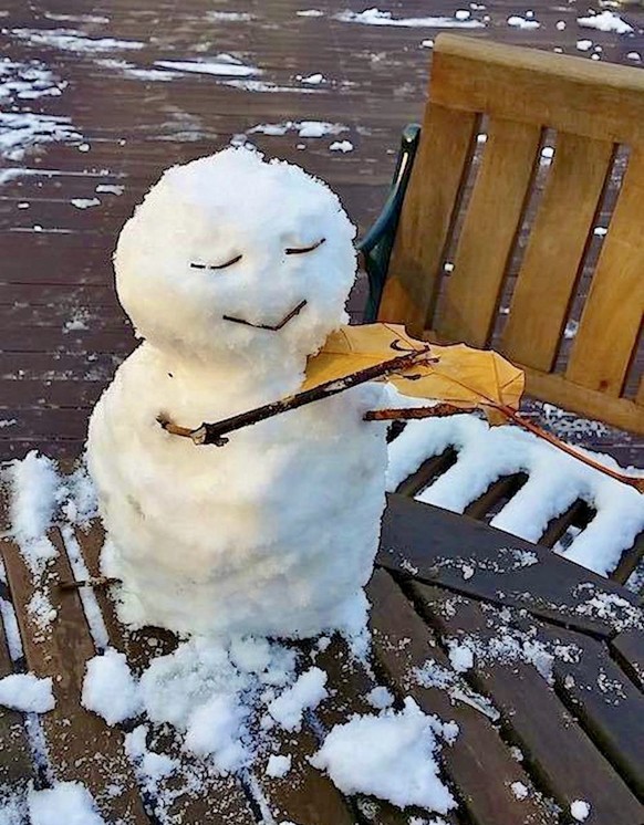 Picdump #14 – TGIM! (=Thank god it&#039;s Mittwoch)\nMein Lieblingsschneemann