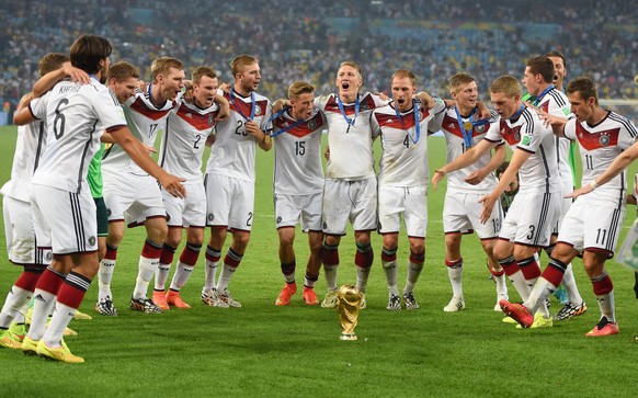 Acht Bayern-Spieler standen im Kader der deutschen Nationalmannschaft.