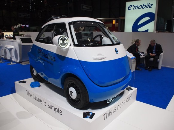 Genf 2016 / Elektroautos / Microlino