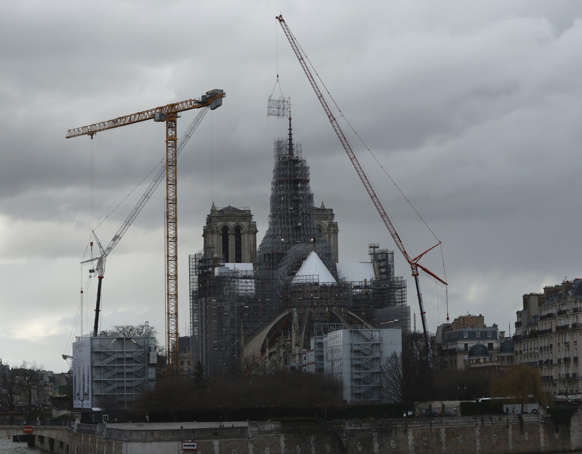 Les rénovations de Notre-Dame vont bon train.