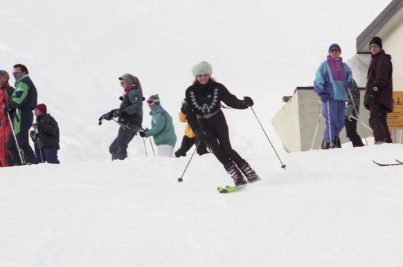 Donald Trumps erste Frau Ivana liess sich mehrfach in Crans-Montana ablichten. Doch auch St. Moritz hat sie geliebt.