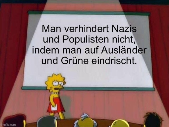 Meme zu AfD-Wahlerfolg und Rechtsrutsch
