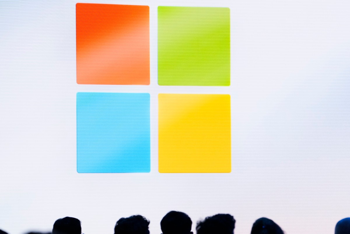 FILE - A Microsoft logo is seen on a screen as people listen at an event at Microsoft headquarters, May 20, 2024, in Redmond, Wash. (AP Photo/Lindsey Wasson, File)
Microsoft Results