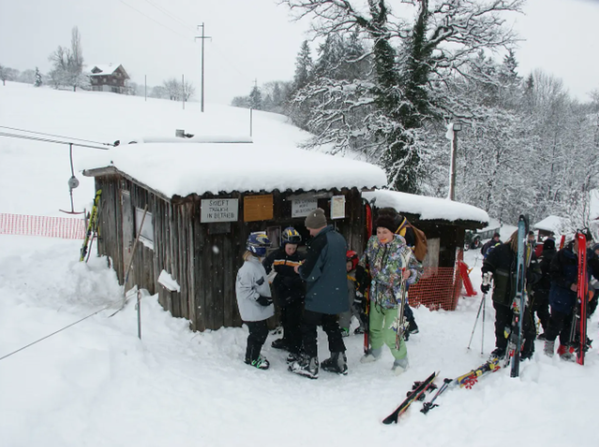 Skilift Walde 2003 letzte Saison
