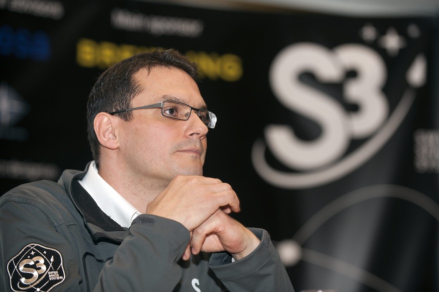 ARCHIVBILD ZUM GEWALTVERBRECHEN GEGEN DEN RAUMFAHRPIONIER PASCAL JAUSSI - Pascal Jaussi, fondateur et CEO de la societe Swiss Space Systems, lors de l&#039;inauguration ce mercredi 13 mars 2013 dans d ...