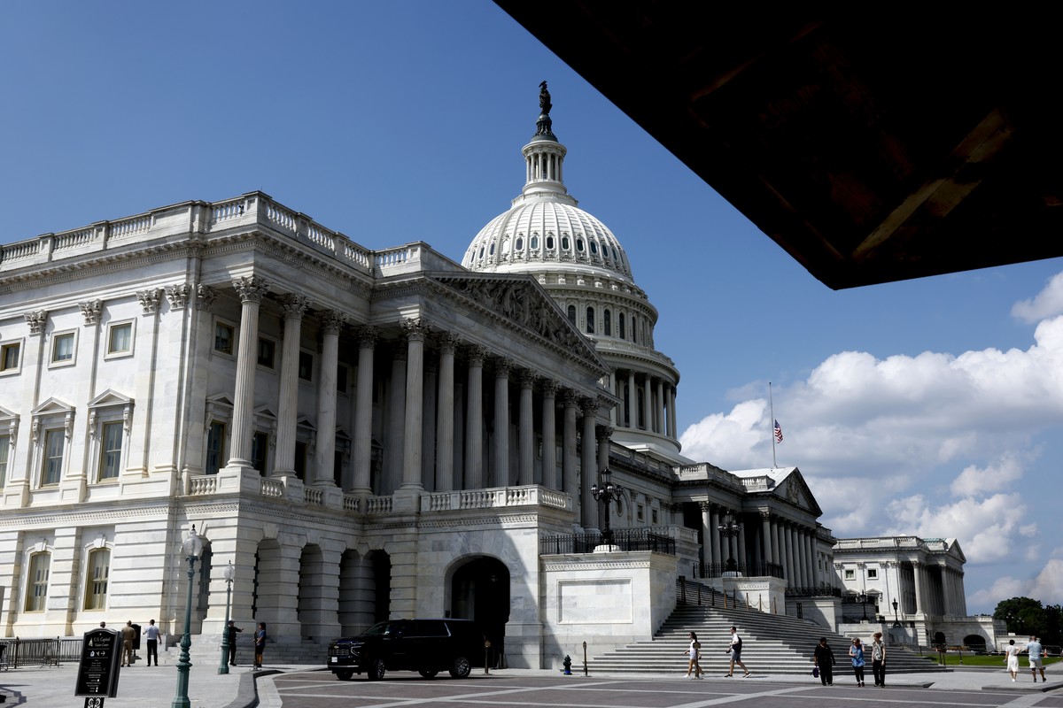 epa13197675 The US Capitol Building stands in Washington, DC, USA, 28 August 2026. The US House of Representatives is due to return from its August recess on Monday, 31 August, when the House will hav ...