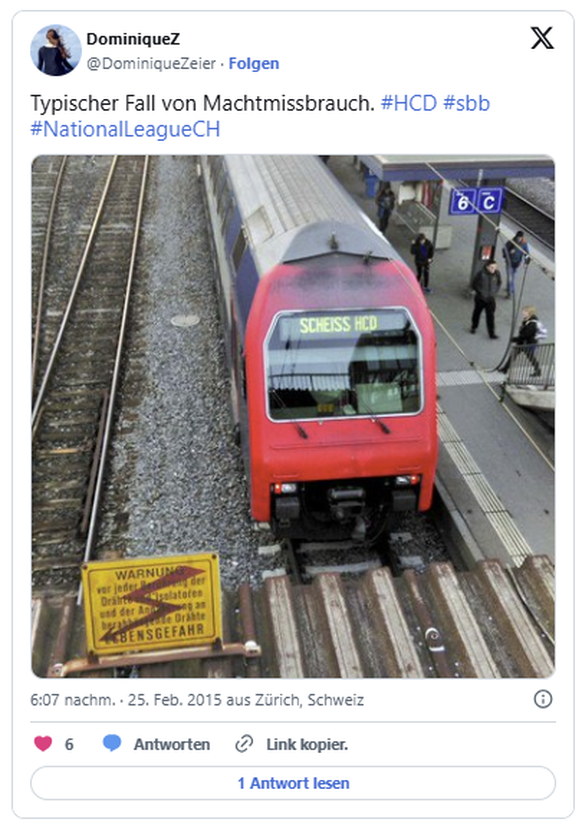 Lustige SBB