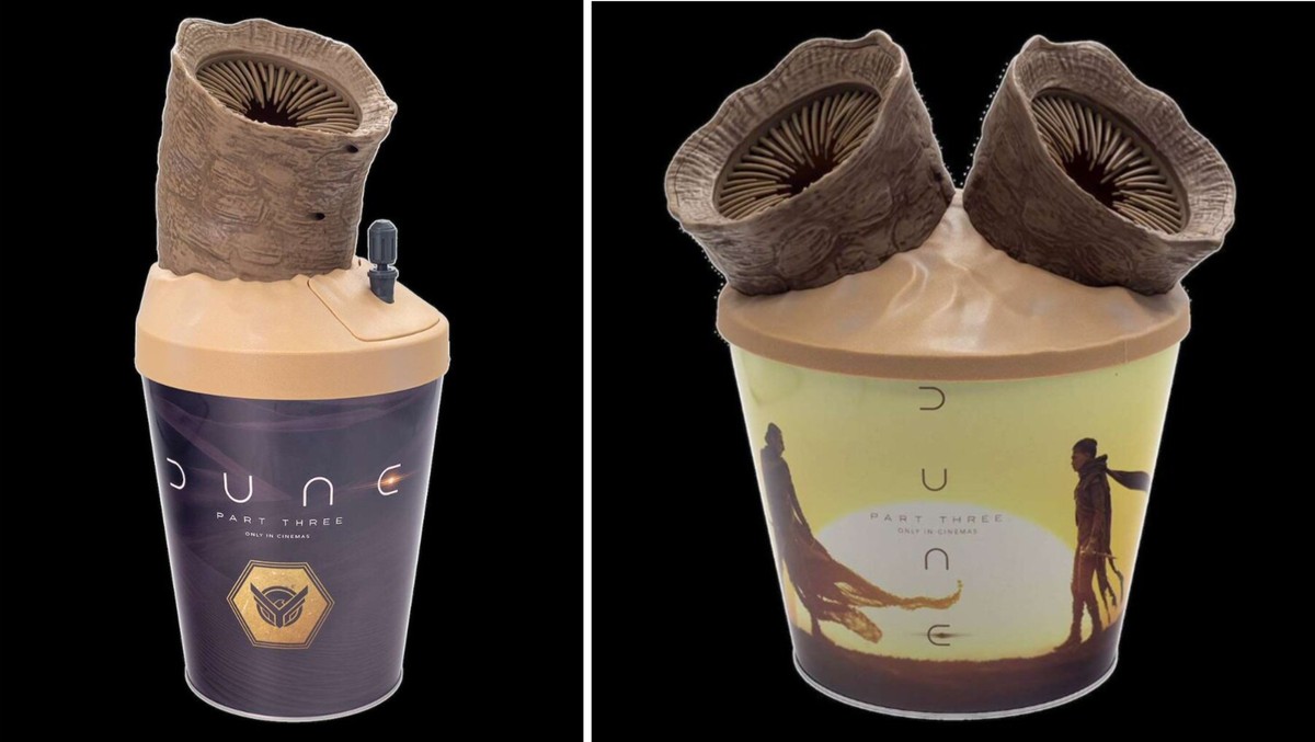 zwei Designs Dune Popcorn Kübel