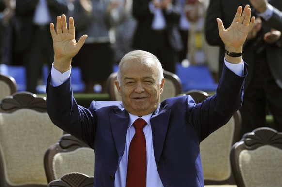 Wird wohl schon bald wieder jubeln. Islam Karimow.