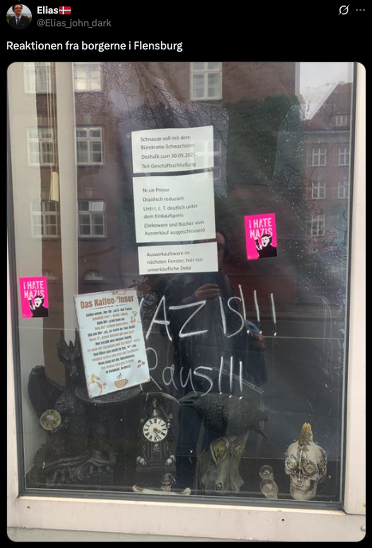 Antisemitismus in Flensburg Reaktionen