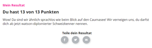 Wie gut kennst du dich in der Schweiz aus? Diese 11 neuen Rätsel zeigen es dir
Bei Nr. 8: den &quot;Pleine Morte Gletscher&quot; gibt&#039;s nicht, aber den &quot;Plaine Morte Gletscher&quot;. Es ist  ...