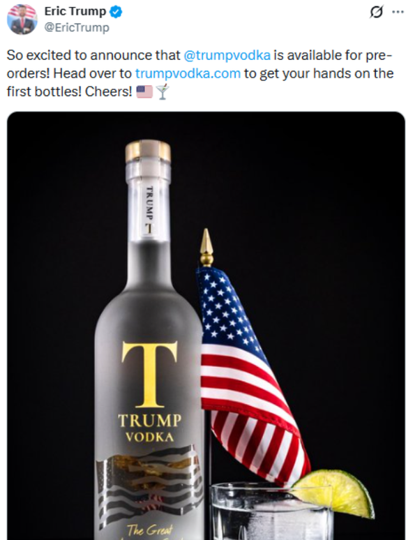 trump vodka post
