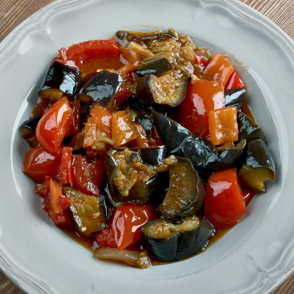 caponata sizilien aubergine