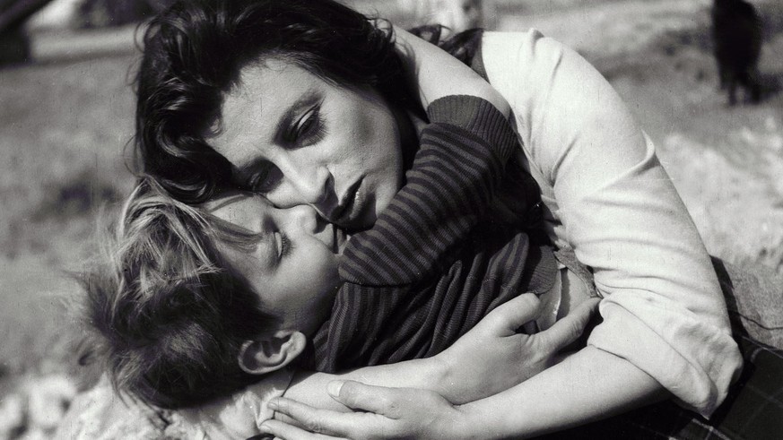 Eine Ikone des italienischen Neorealismo: Anna Magnani in &quot;L&#039;onorevole Angelina&quot;, 1947.
https://it.wikipedia.org/wiki/L%27onorevole_Angelina