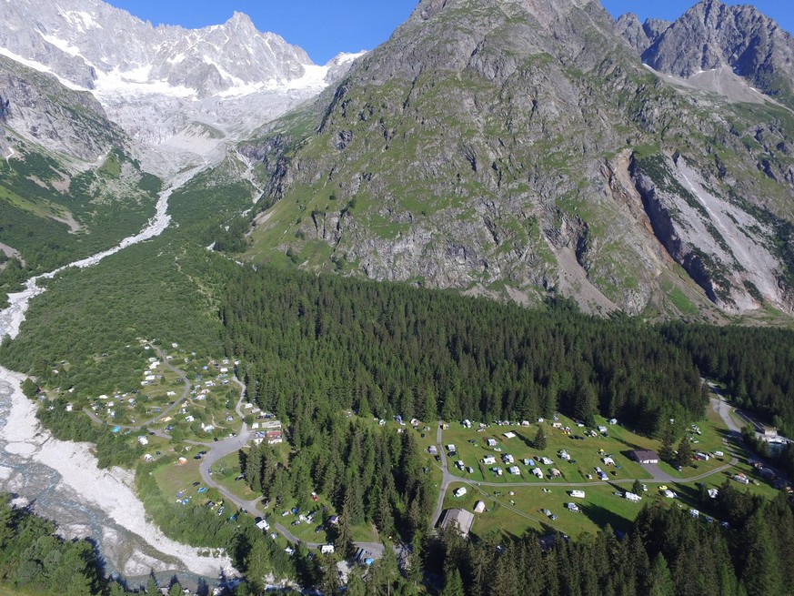 Camping des Glaciers La Fouly Rauszeit Campingplätze