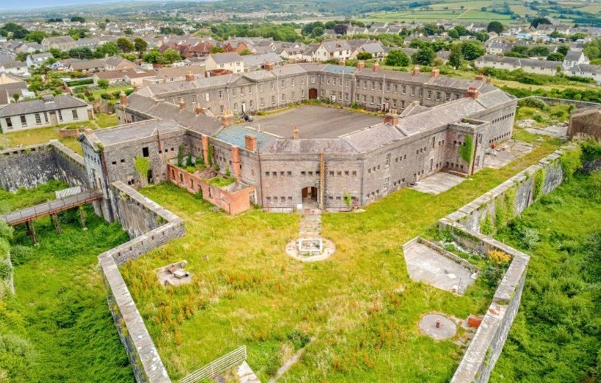 Victorian defensible barracks Star Fortress Wales Milford Haven https://www.struttandparker.com/properties/old-defensible-barracks