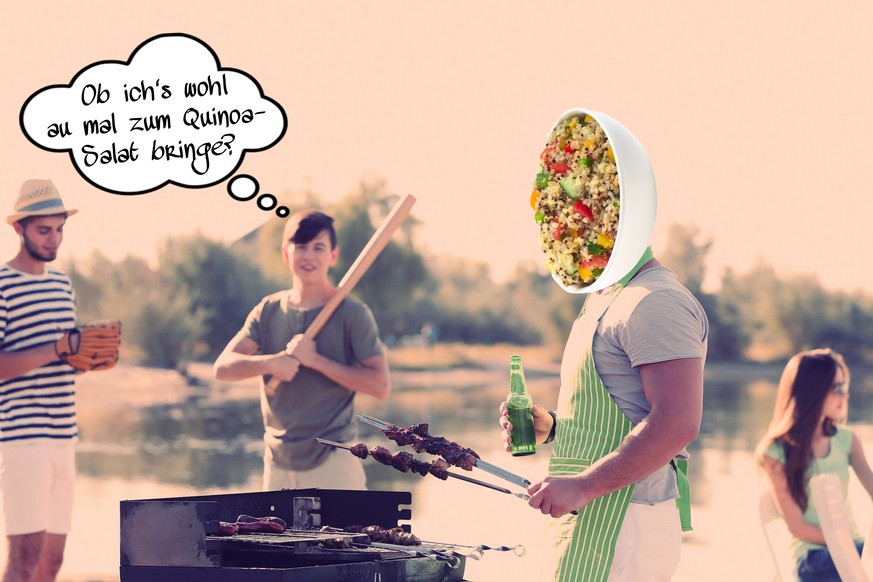 Nicht jeder kann ein Quinoa-Salat sein! Welche Grillbeilage bist du?