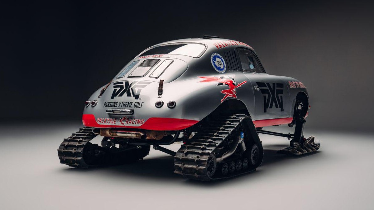 Valkyrie Racing Porsche 356A Renee Brinkerhoff südpol Antarktis ski auto oldtime ttps://www.valkyrieracing.com