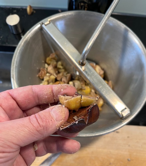 Olivers Urgrossmutters Kastanienkuchen. Ein Selbsttest.