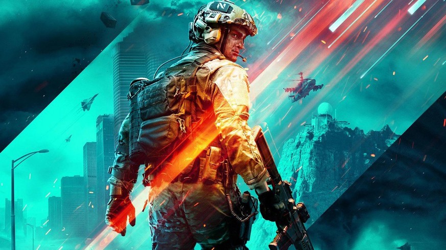 Strammen Schrittes ins Multiplayer-Gefecht: «Battlefield 2042».