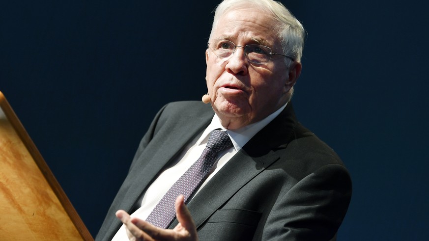 Alt - Bundesrat Christoph Blocher bei der Wuerdigung grosser
Zuercher Oberlaender
Persoenlichkeiten in Wetzikon am Dienstag, 2. Januar 2018. (KEYSTONE/Walter Bieri)