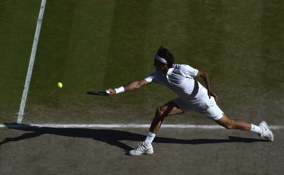 Der Return sei zu schwach gewesen, urteilt Federer.