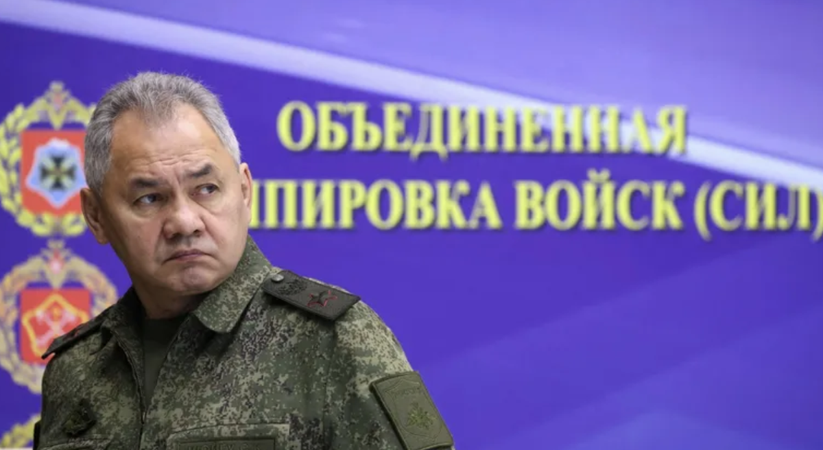 Le ministre russe de la Défense, Sergueï Choïgou, est sous pression après de nouveaux revers sur le front dans l'est de l'Ukraine.