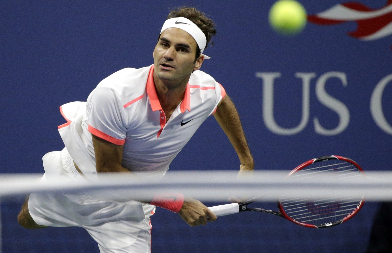Seit über einem Jahrzehnt an der Weltspitze: Roger Federer.<br data-editable="remove">