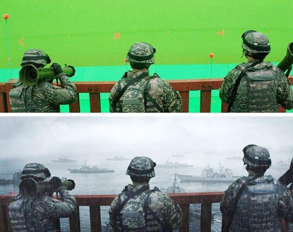 Green screen godzilla