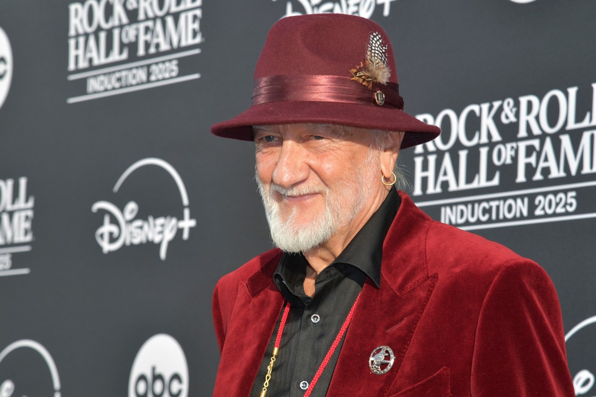 Mick Fleetwood arrives at the 2025 Rock and Roll Hall of Fame Induction Ceremony on Saturday, Nov. 8, 2025, at L.A. Live in Los Angeles. (Photo by Richard Shotwell/Invision/AP)
Mick Fleetwood