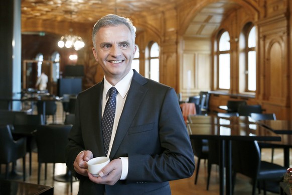 Didier Burkhalter ist momentan omnipräsent und äusserst beliebt.&nbsp;