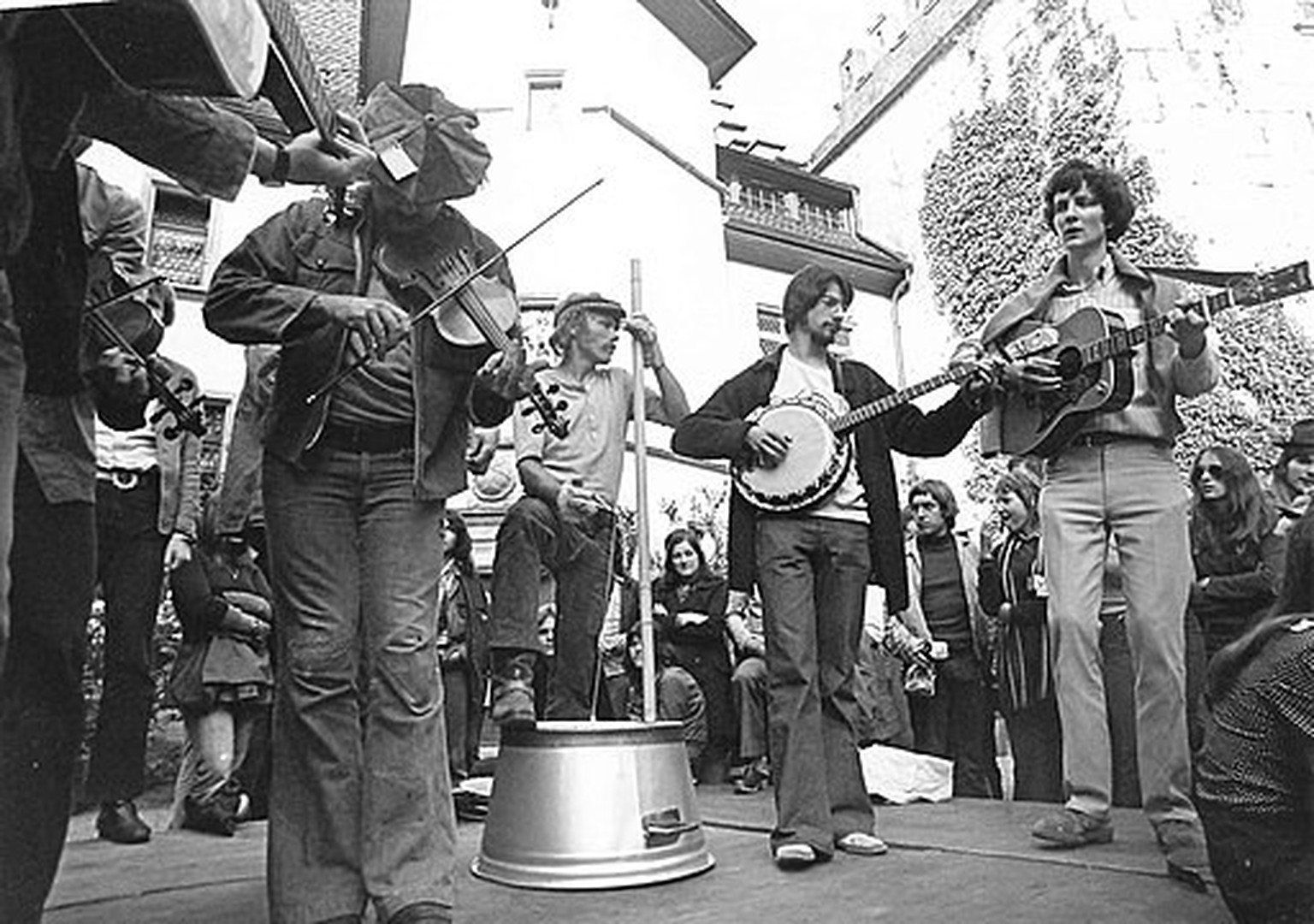 Folkfestival auf der Lenzbrg, 1972