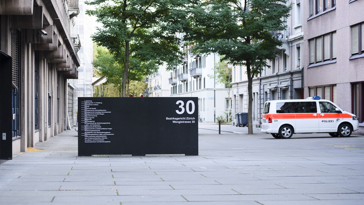 Das Gebaeude des Bezirksgerichts an der Wengistrasse 30 in Zuerich fotografiert am 3. Oktober 2016 in Zürich. (KEYSTONE/Manuel Lopez)