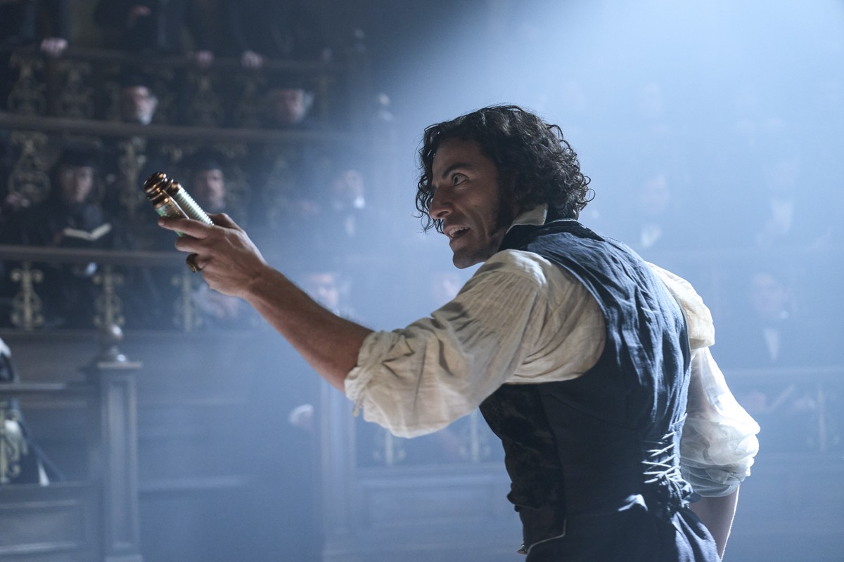 This image released by Netflix shows Oscar Isaac as Victor Frankenstein in a scene from "Frankenstein." (Ken Woroner/Netflix via AP)
Film Fall Preview