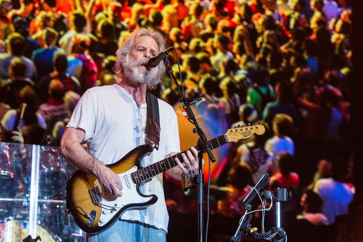 FILE - Bob Weir of Dead &amp; Company performs at Bonnaroo Music and Arts Festival on Sunday, June 12, 2016, in Manchester, Tenn. (Photo by Amy Harris/Invision/AP,File)
Obit Bob Weir