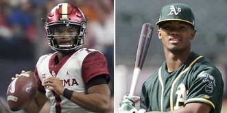 Der Wunderknabe, der sich entscheiden muss, ob er Footballer oder Baseballer wird